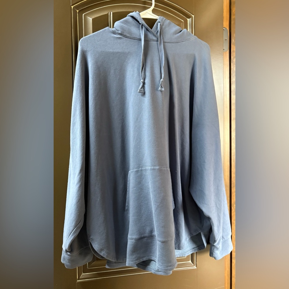 Gap, Women’s Tunic Oversized Hoodie, Size M/L, Blue